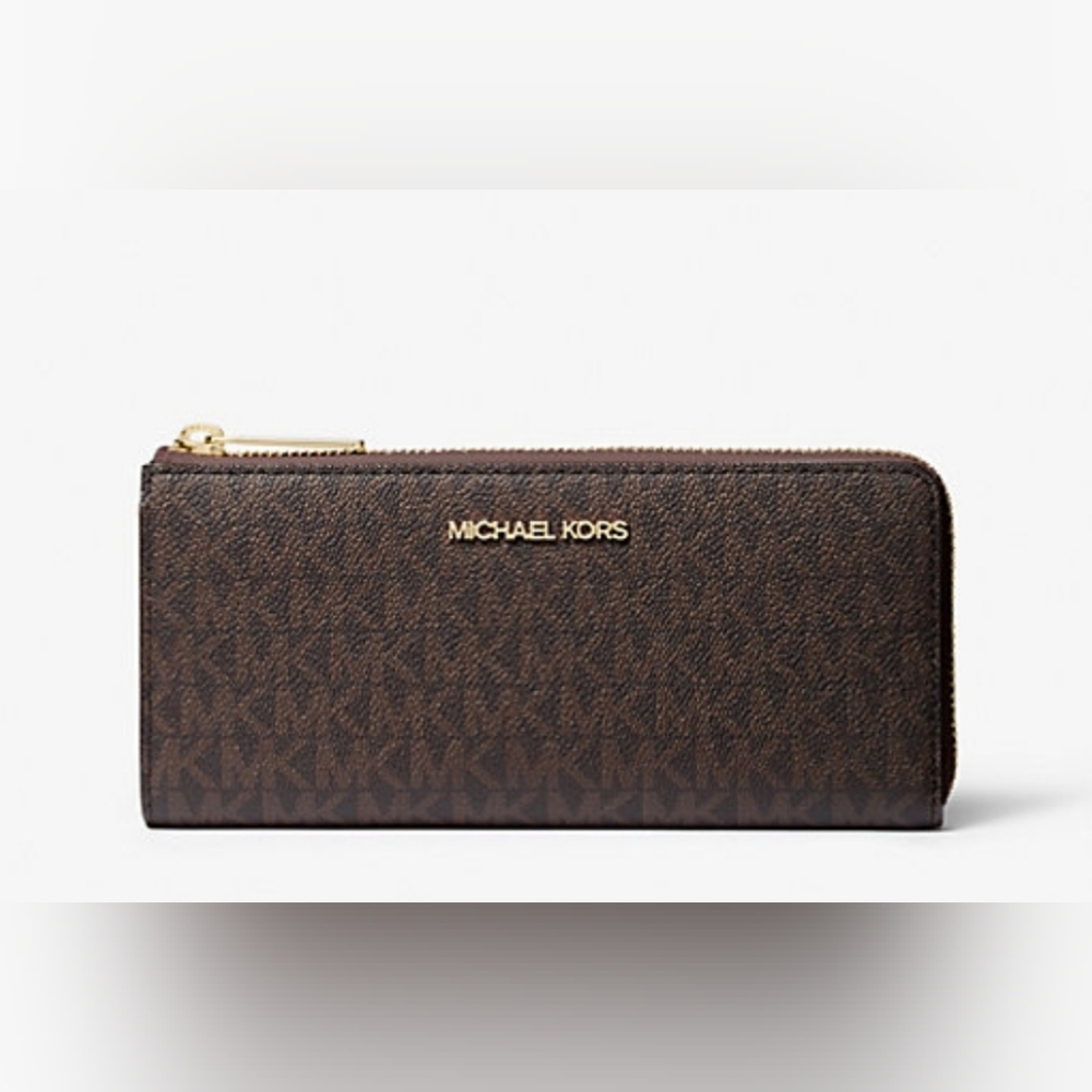 Jet Set Travel Large Logo Quarter-Zip Wallet